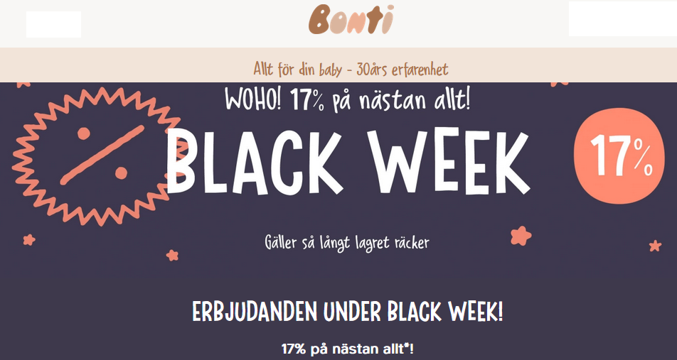 Bonti black week
