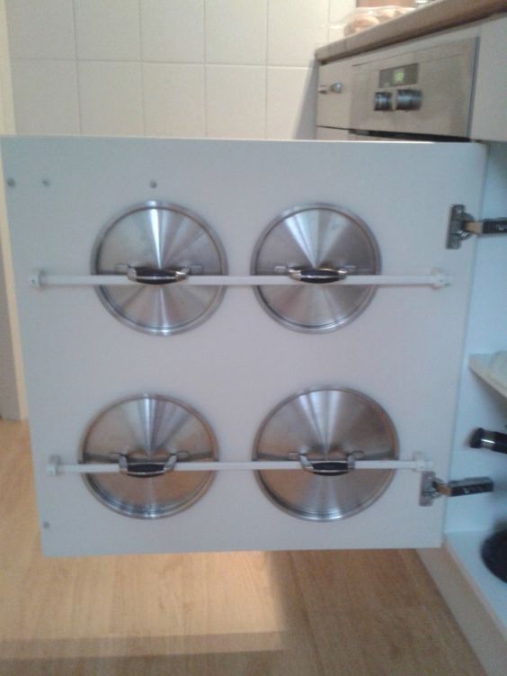 Göra mer plats i kastrullskåpet